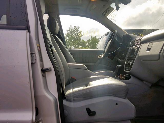 4JGAB57E94A509335 - 2004 MERCEDES-BENZ ML 350 SILVER photo 5