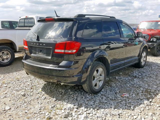 3D4PH1FG6BT516826 - 2011 DODGE JOURNEY MA BLACK photo 4