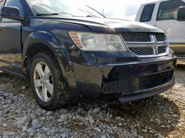 3D4PH1FG6BT516826 - 2011 DODGE JOURNEY MA BLACK photo 9