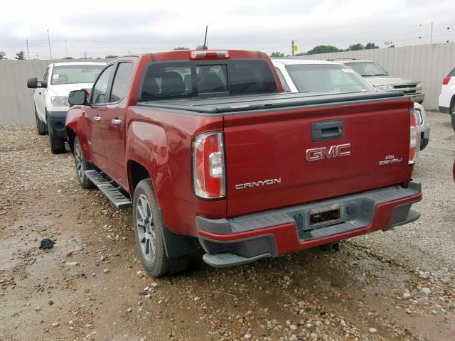 1GTG6EEN0H1274092 - 2017 GMC CANYON DEN RED photo 3