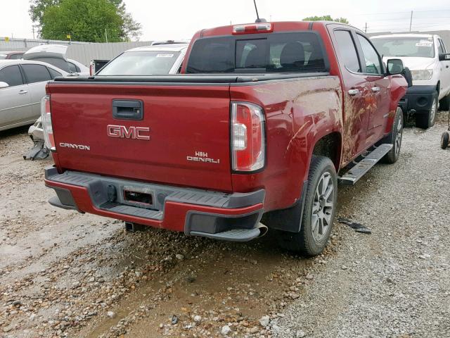 1GTG6EEN0H1274092 - 2017 GMC CANYON DEN RED photo 4