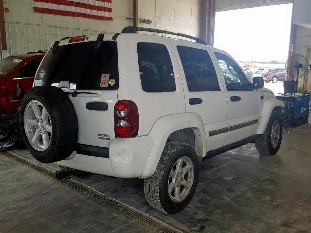 1J4GL58K85W535780 - 2005 JEEP LIBERTY LI WHITE photo 4