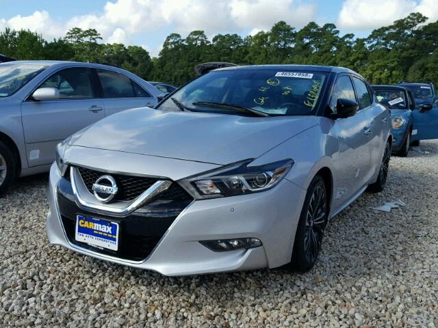 1N4AA6APXGC375912 - 2016 NISSAN MAXIMA 3.5 SILVER photo 2