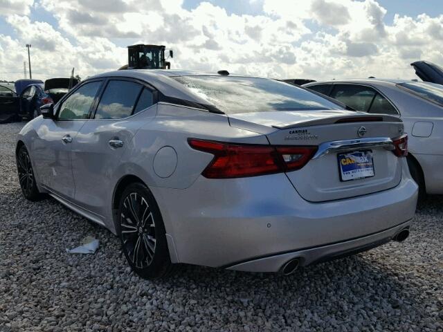 1N4AA6APXGC375912 - 2016 NISSAN MAXIMA 3.5 SILVER photo 3