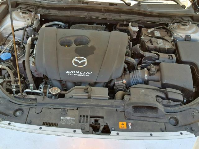 3MZBN1V30JM199629 - 2018 MAZDA 3 TOURING SILVER photo 7