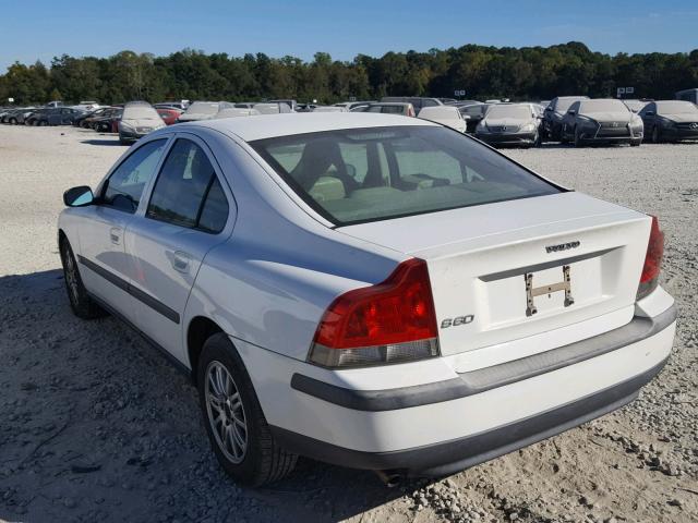 YV1RS64A242388960 - 2004 VOLVO S60 WHITE photo 3