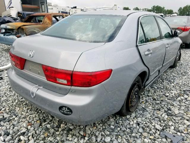 1HGCM56425A121530 - 2005 HONDA ACCORD LX SILVER photo 4