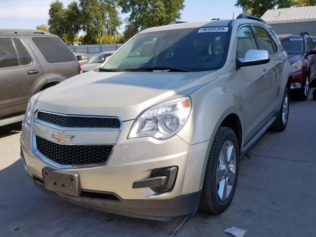 2GNALBEK7F6105644 - 2015 CHEVROLET EQUINOX LT SILVER photo 2