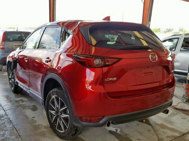 JM3KFADM1J1387249 - 2018 MAZDA CX-5 GRAND RED photo 3