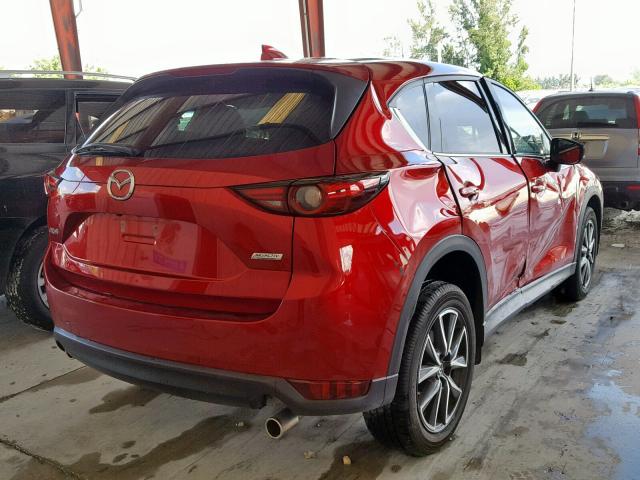 JM3KFADM1J1387249 - 2018 MAZDA CX-5 GRAND RED photo 4