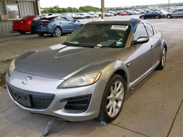 JM1FE1RP2B0405099 - 2011 MAZDA RX8 SILVER photo 2