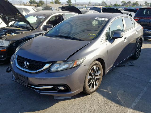 19XFB2F99DE216447 - 2013 HONDA CIVIC EXL 灰色 照片 2