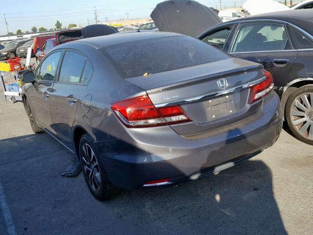 19XFB2F99DE216447 - 2013 HONDA CIVIC EXL 灰色 照片 3