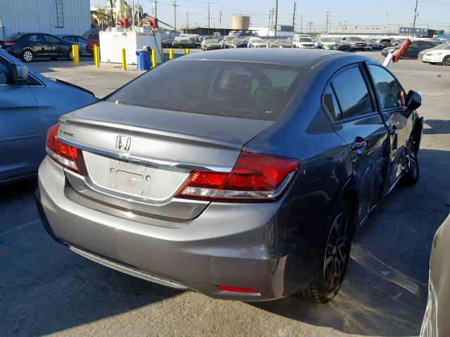 19XFB2F99DE216447 - 2013 HONDA CIVIC EXL 灰色 照片 4