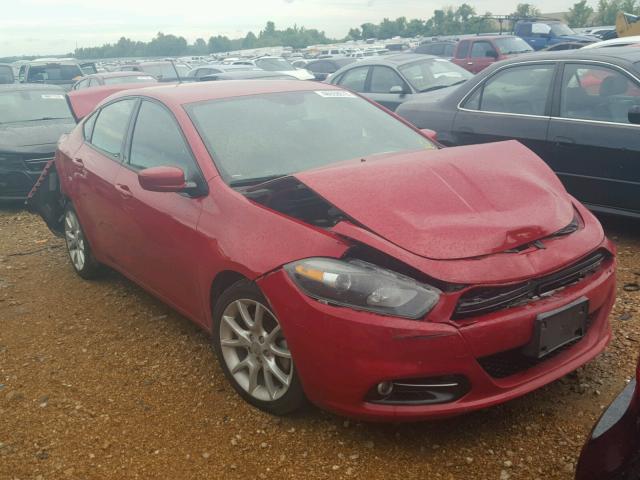 1C3CDFBA6DD345952 - 2013 DODGE DART SXT RED photo 1