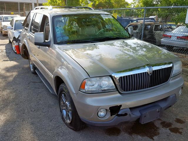 5LMEU88H84ZJ43856 - 2004 LINCOLN AVIATOR GOLD photo 1