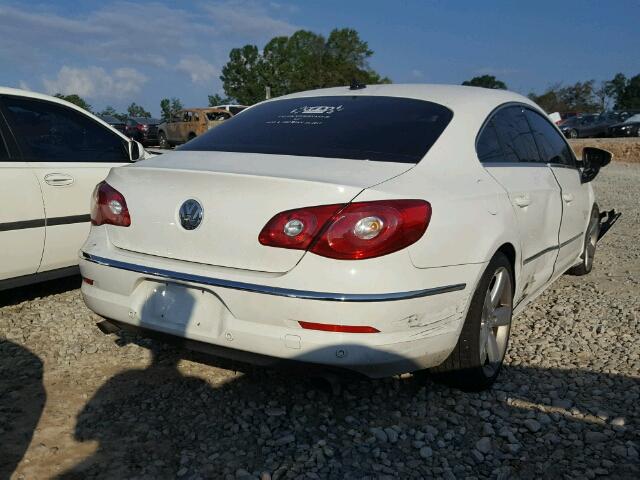 WVWGU93C39E526359 - 2009 VOLKSWAGEN CC VR6 4MO WHITE photo 4