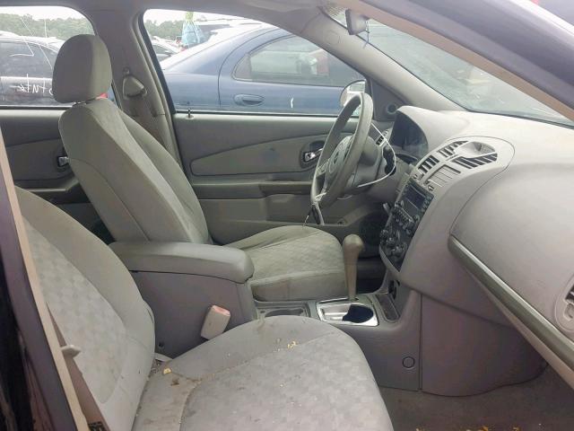 1G1ZT62845F260578 - 2005 CHEVROLET MALIBU MAX 黑色 照片 5