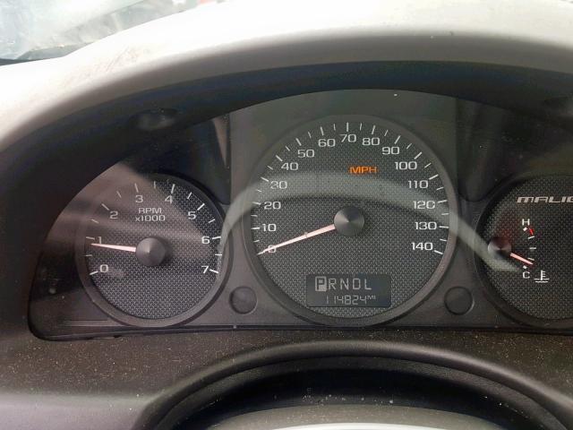 1G1ZT62845F260578 - 2005 CHEVROLET MALIBU MAX 黑色 照片 8