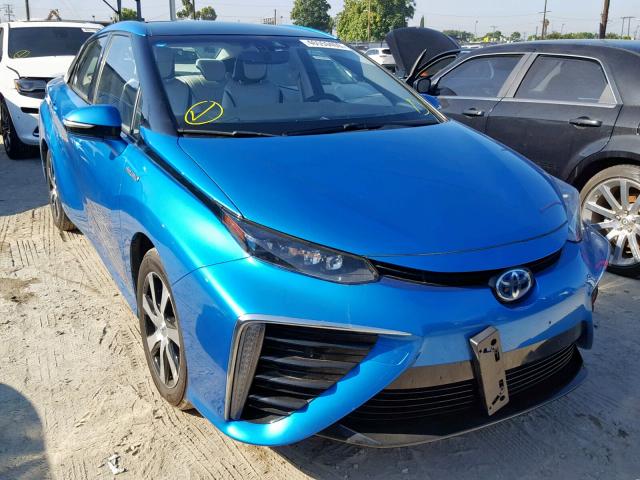 JTDBVRBD1JA003872 - 2018 TOYOTA MIRAI BLUE photo 1