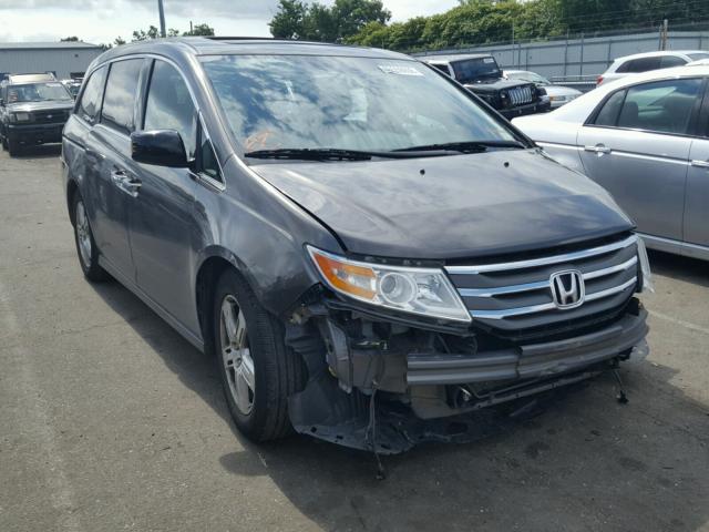 5FNRL5H98DB025234 - 2013 HONDA ODYSSEY TO GRAY photo 1