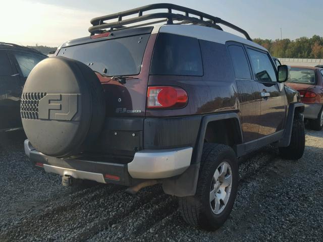 JTEBU11F870024655 - 2007 TOYOTA FJ CRUISER TWO TONE photo 4