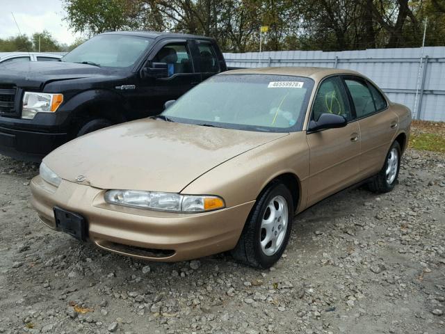 1G3WH52KXWF344858 - 1998 OLDSMOBILE INTRIGUE BEIGE photo 2