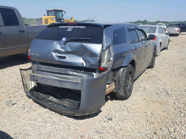 2D4FV47V07H733842 - 2007 DODGE MAGNUM SXT GRAY photo 4