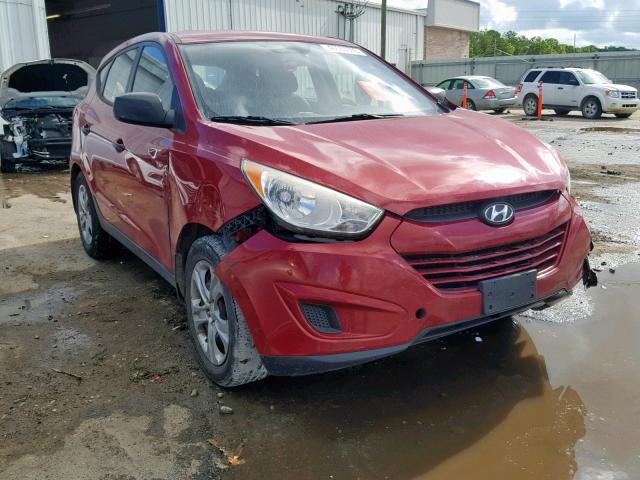 KM8JT3AB9BU247604 - 2011 HYUNDAI TUCSON GL RED photo 1