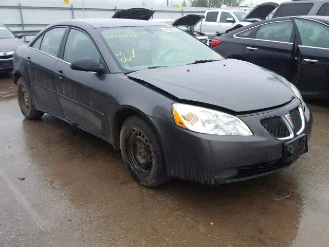 1G2ZF55B164284371 - 2006 PONTIAC G6 SE GRAY photo 1