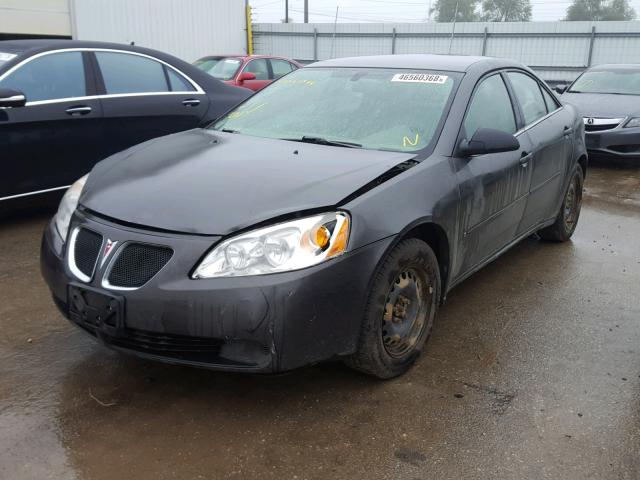 1G2ZF55B164284371 - 2006 PONTIAC G6 SE GRAY photo 2