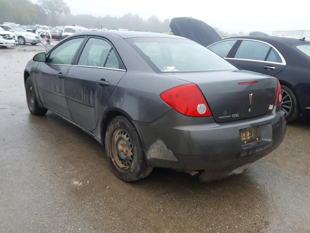 1G2ZF55B164284371 - 2006 PONTIAC G6 SE GRAY photo 3