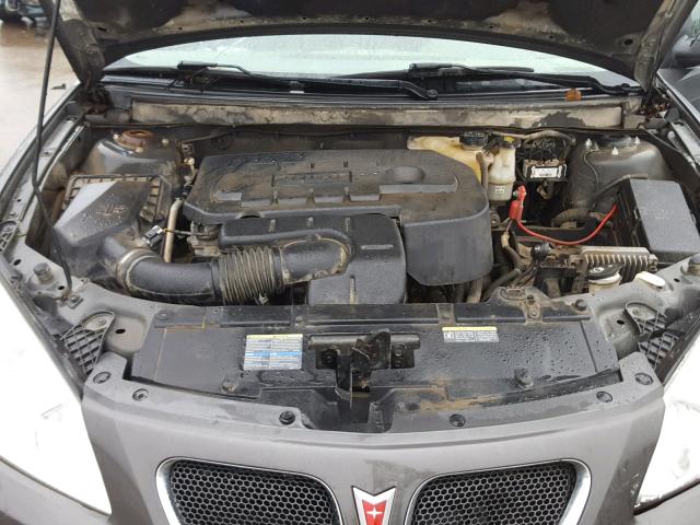 1G2ZF55B164284371 - 2006 PONTIAC G6 SE GRAY photo 7