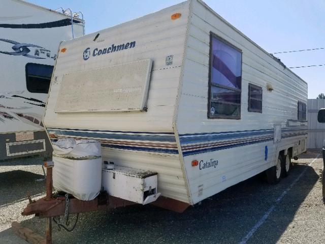 1TC2B8231K1001202 - 1989 COAM TRAILER WHITE photo 2