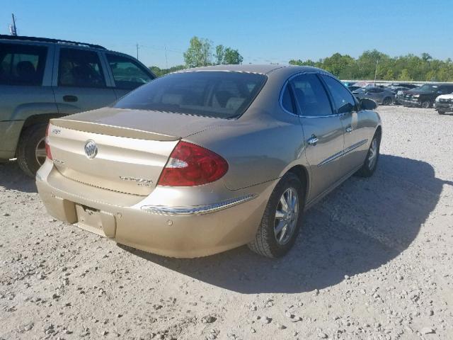 2G4WD532551255338 - 2005 BUICK LACROSSE C GOLD photo 4