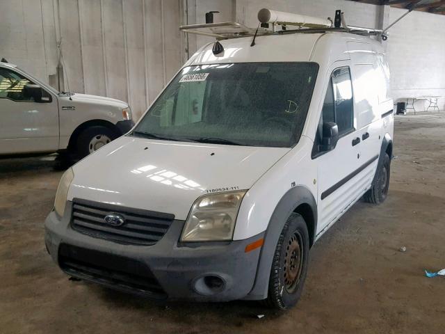 NM0LS7AN8BT050752 - 2011 FORD TRANSIT CO WHITE photo 2