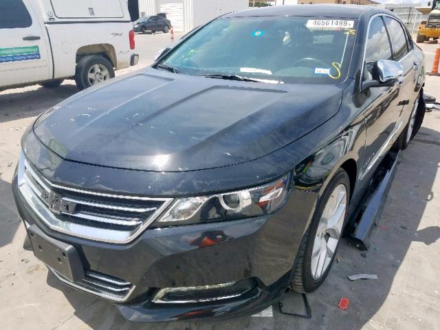 2G1125S37J9151792 - 2018 CHEVROLET IMPALA PRE BLACK photo 2