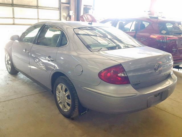 2G4WC582161299804 - 2006 BUICK LACROSSE C GRAY photo 3