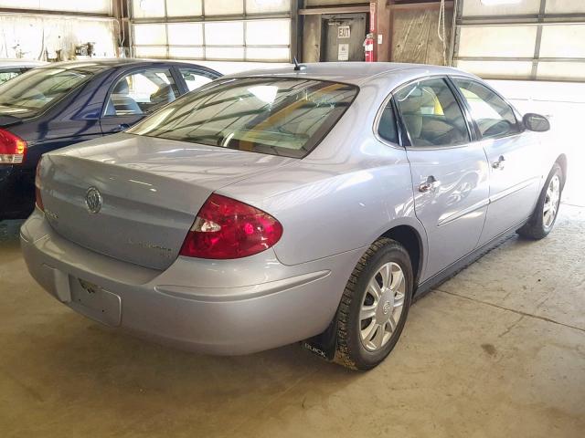 2G4WC582161299804 - 2006 BUICK LACROSSE C GRAY photo 4