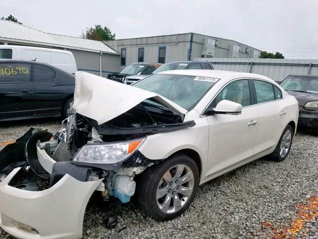 1G4GD5E37CF235592 - 2012 BUICK LACROSSE P WHITE photo 2