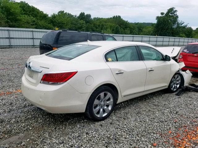 1G4GD5E37CF235592 - 2012 BUICK LACROSSE P WHITE photo 4