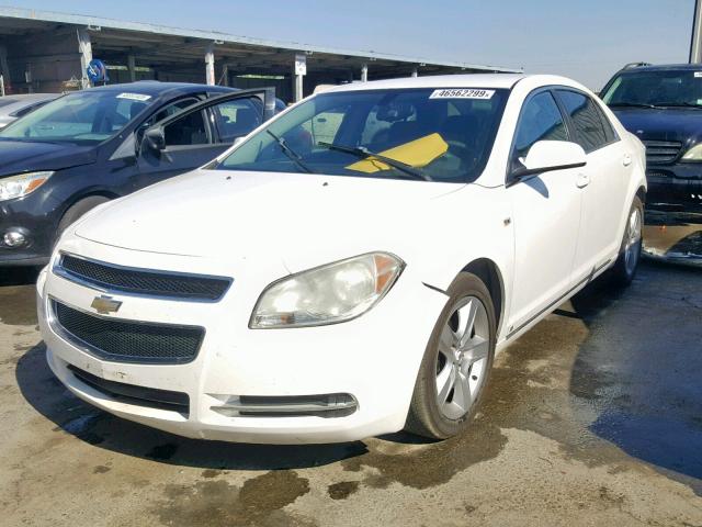 1G1ZH57B88F236787 - 2008 CHEVROLET MALIBU 1LT 白色 照片 2
