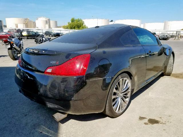 JN1CV6EK8BM211960 - 2011 INFINITI G37 BASE BLACK photo 4