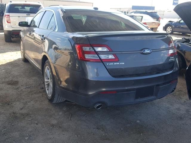 1FAHP2E82FG207164 - 2015 FORD TAURUS SEL GRAY photo 3