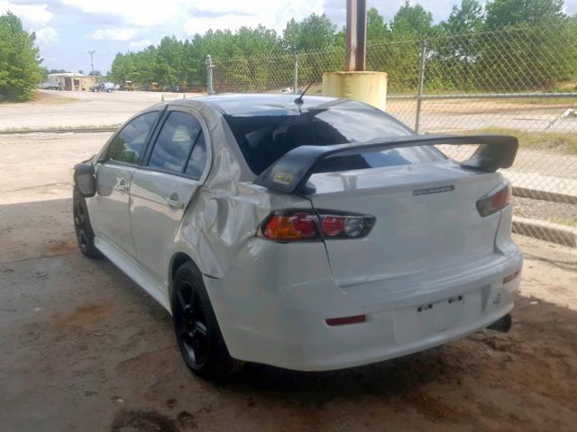 JA32U2FU3FU018561 - 2015 MITSUBISHI LANCER ES WHITE photo 3