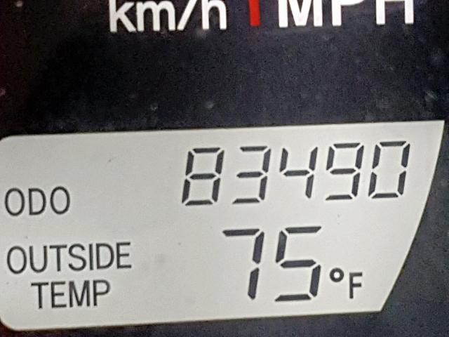 2T1KR32E67C666739 - 2007 TOYOTA COROLLA MA GRAY photo 8