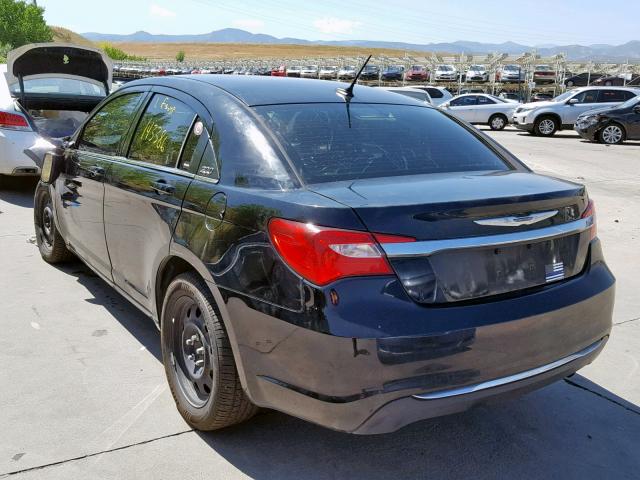 1C3CCBAB6DN560697 - 2013 CHRYSLER 200 LX BLACK photo 3