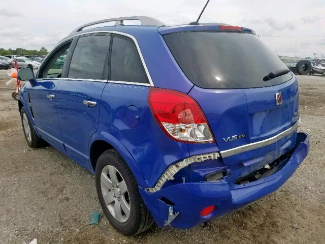 3GSCL53718S559818 - 2008 SATURN VUE XR BLUE photo 3