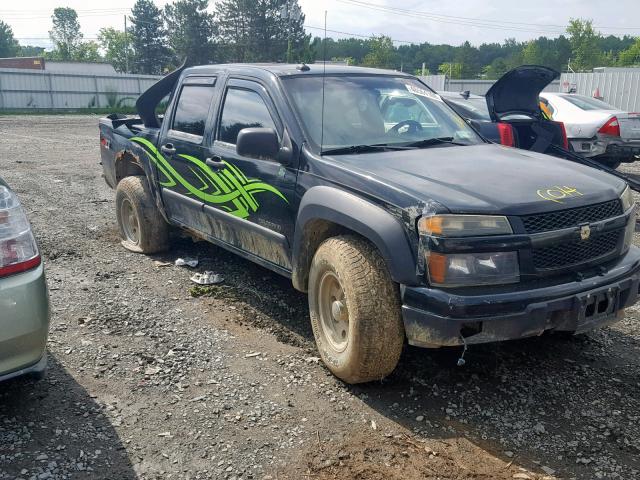 1GCDT136448184946 - 2004 CHEVROLET COLORADO BLACK photo 1