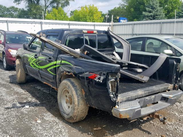 1GCDT136448184946 - 2004 CHEVROLET COLORADO BLACK photo 3